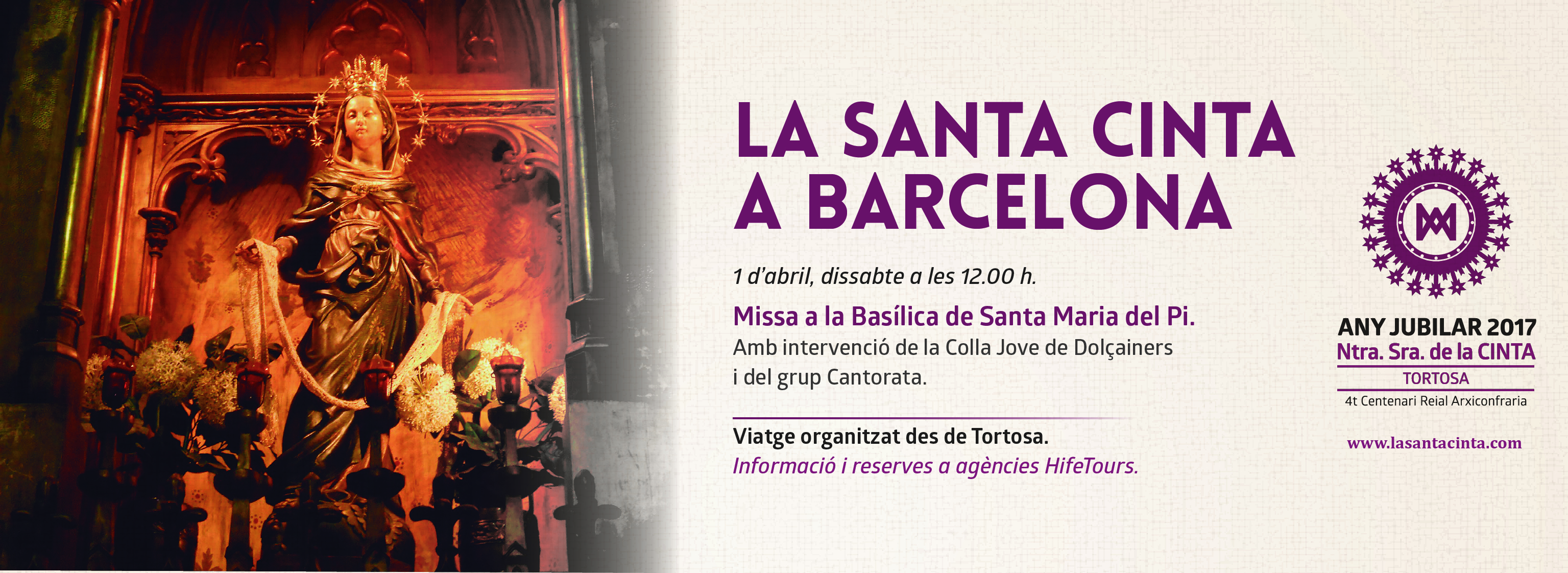 Primera peregrinació de l’Any Jubilar a Barcelona
