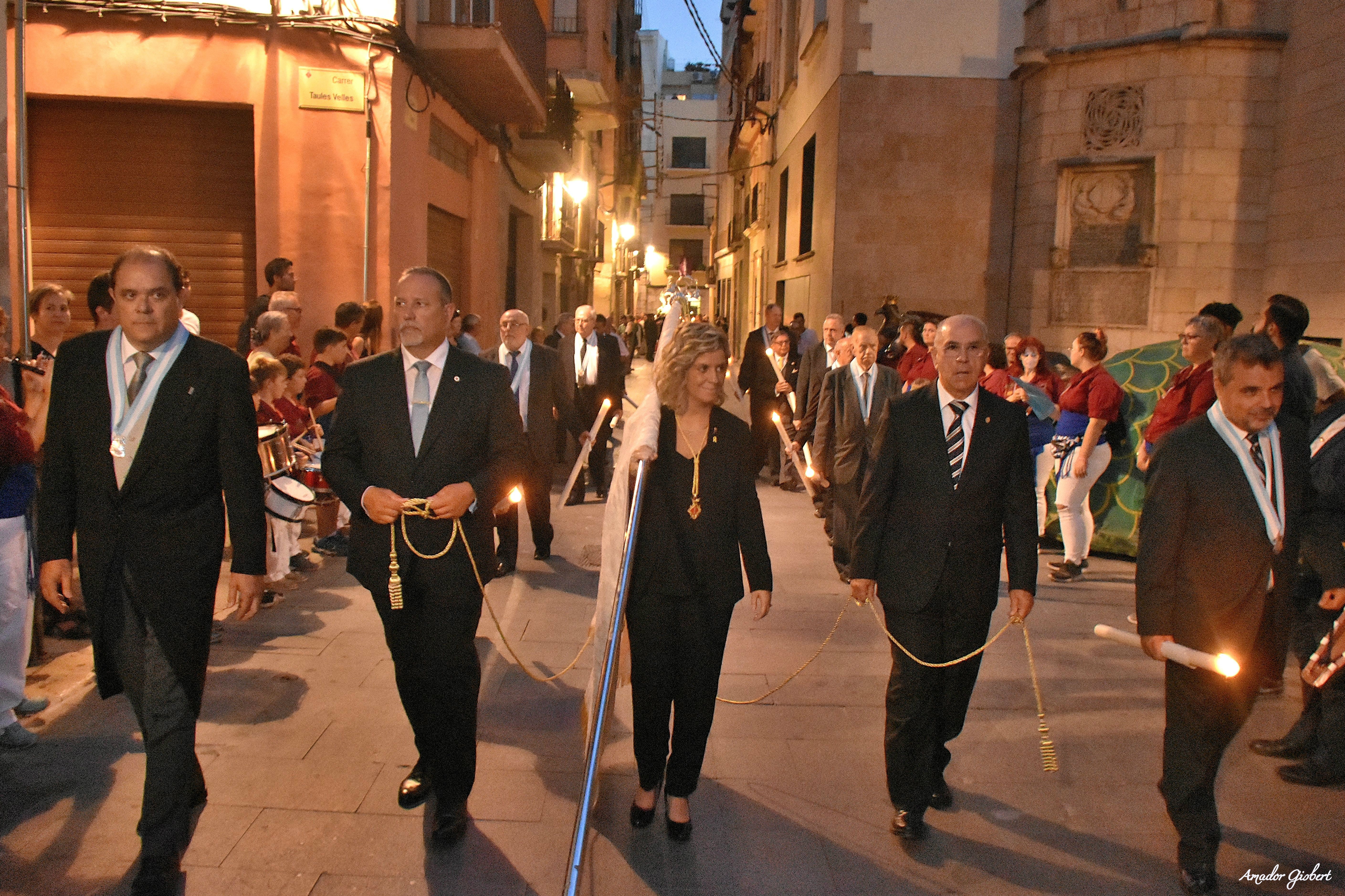 La processó del Dia de la Cinta per Canal Terres de l’Ebre