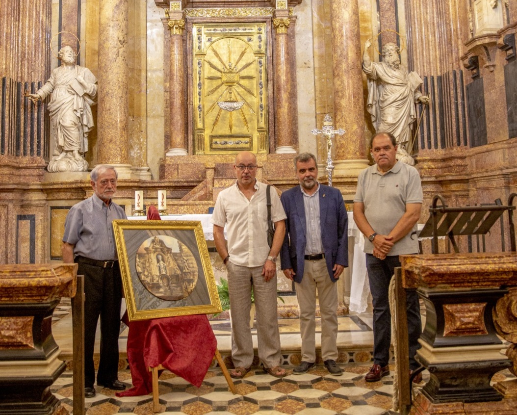 Una pintura d’Àngel Algueró, imatge dels actes religiosos de la Cinta 2023
