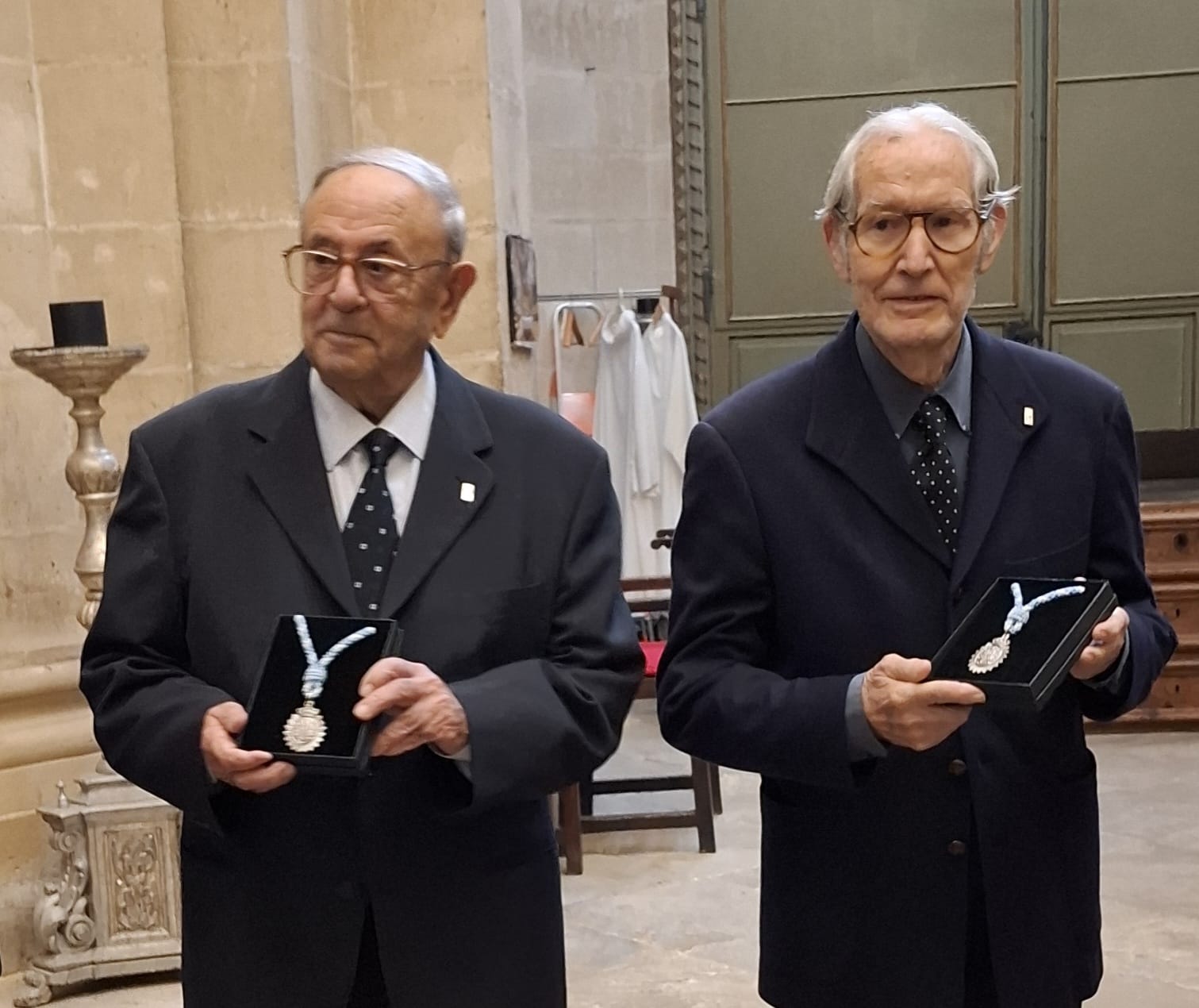 Josep Maria Utgés i Lorenzo Pérez, Confrares d’Honor de l’Arxiconfraria de la Cinta
